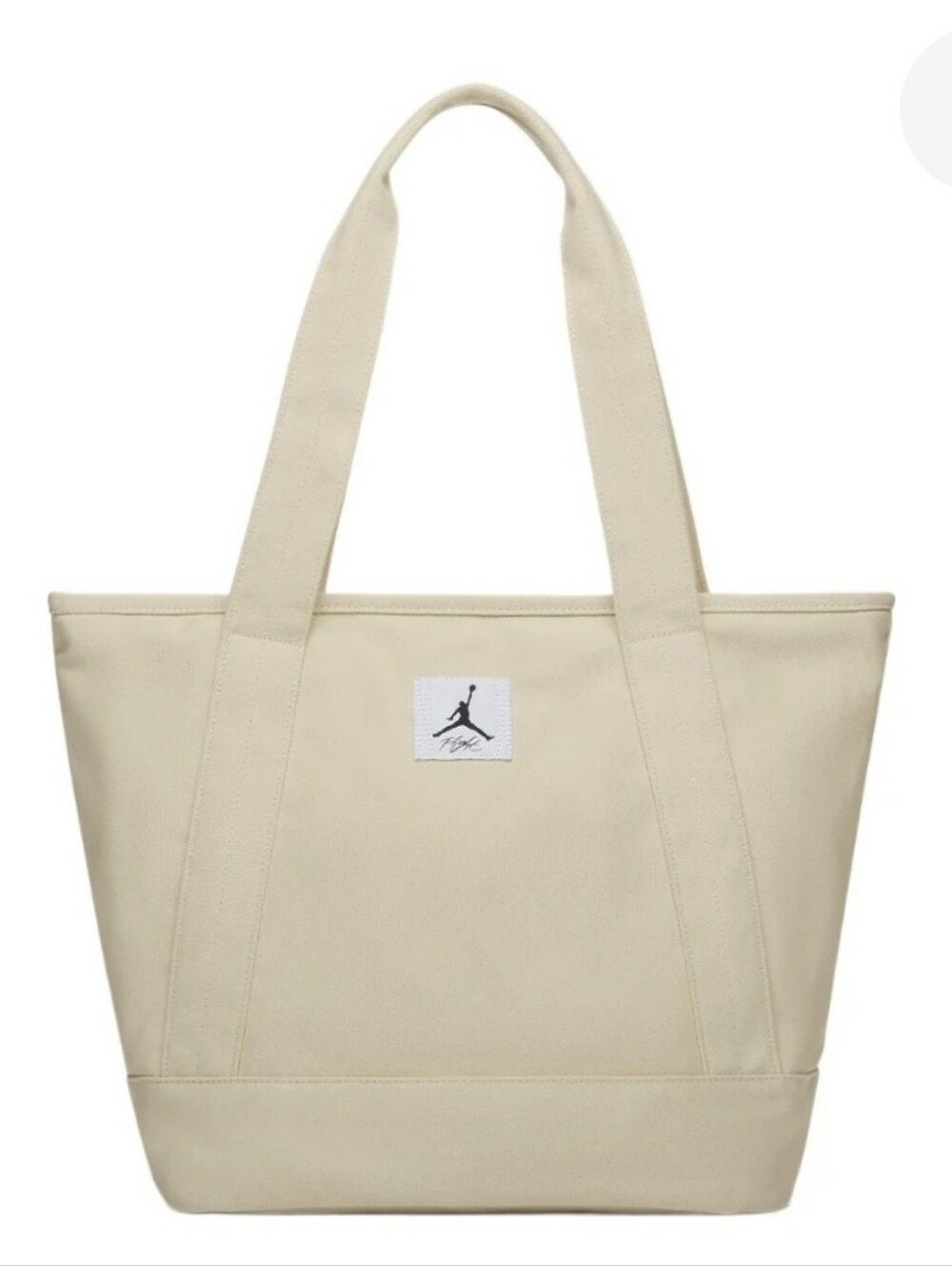 Jordan Flight CarryAll Canvas Tote Bag- Beige